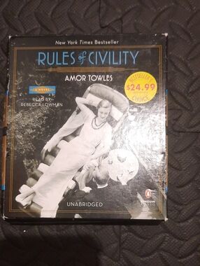 Rules of Civility by Amor Towles - Audiobook